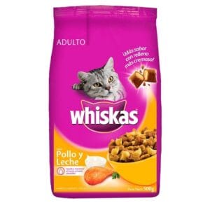 WHISKAS POLLO Y LECHE