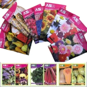 SEMILLAS AROMATICAS, FLORES Y HORTALIZAS