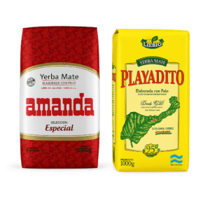 YERBA MATE AMANDA Y PLAYADITO